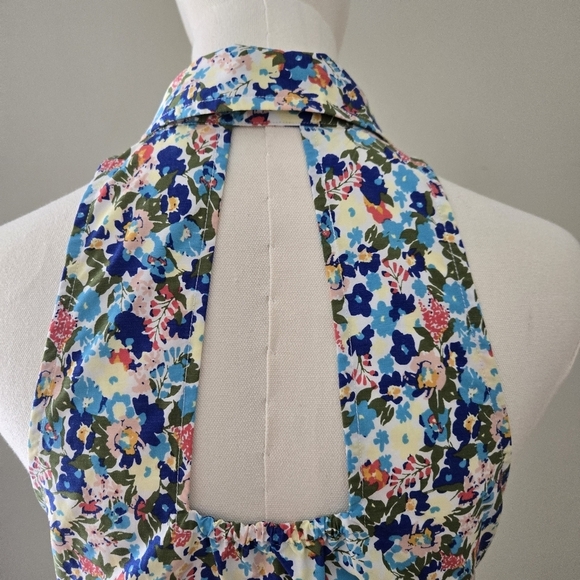 Maeve Tie-Front Floral Sleeveless Top Size XS NWOT - Picture 5 of 10